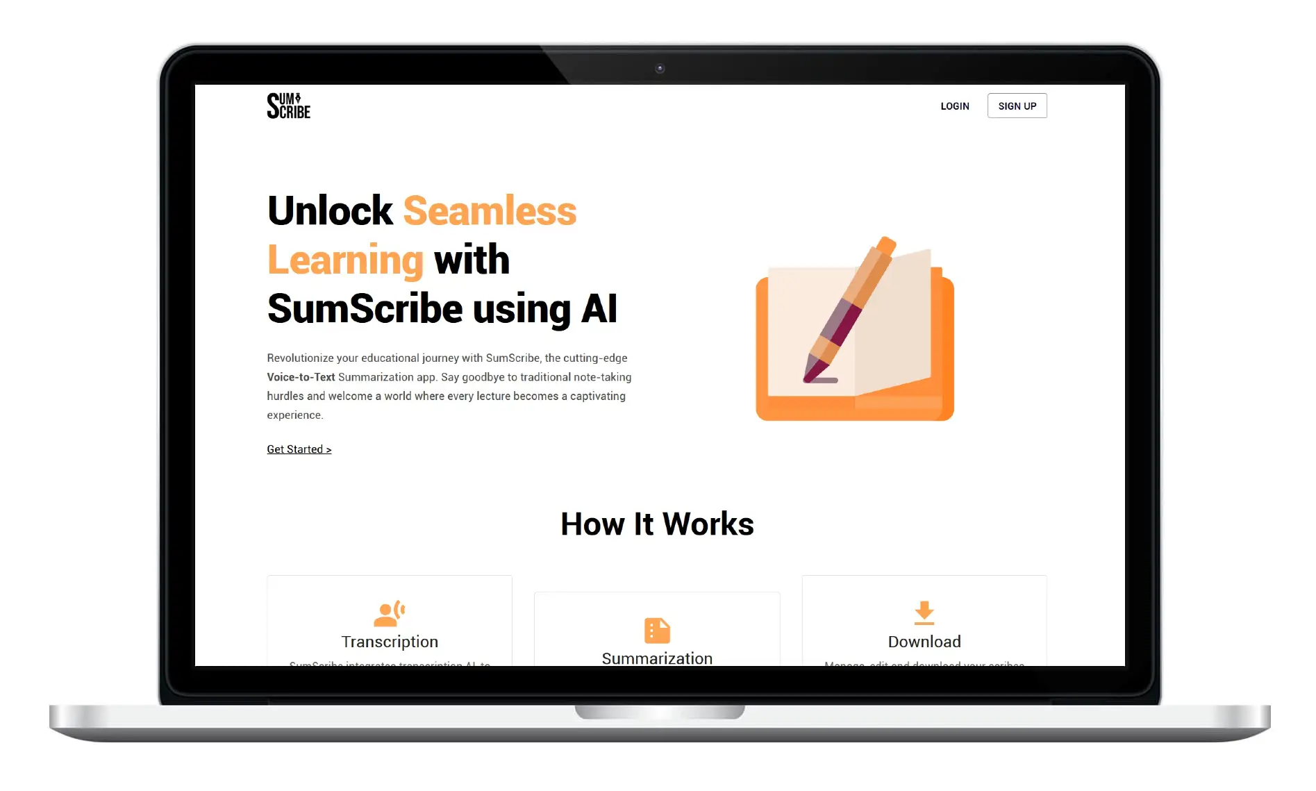 Sumscribe Home Page